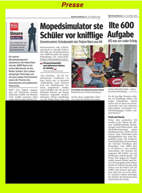 Bezirksrundschau