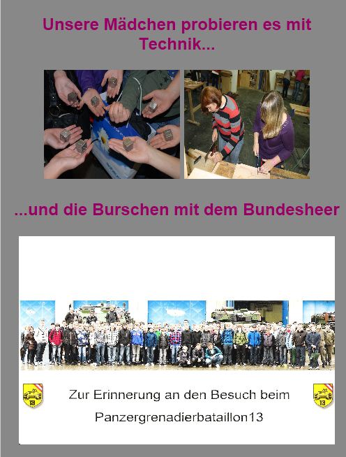 Mädchen und Technik
