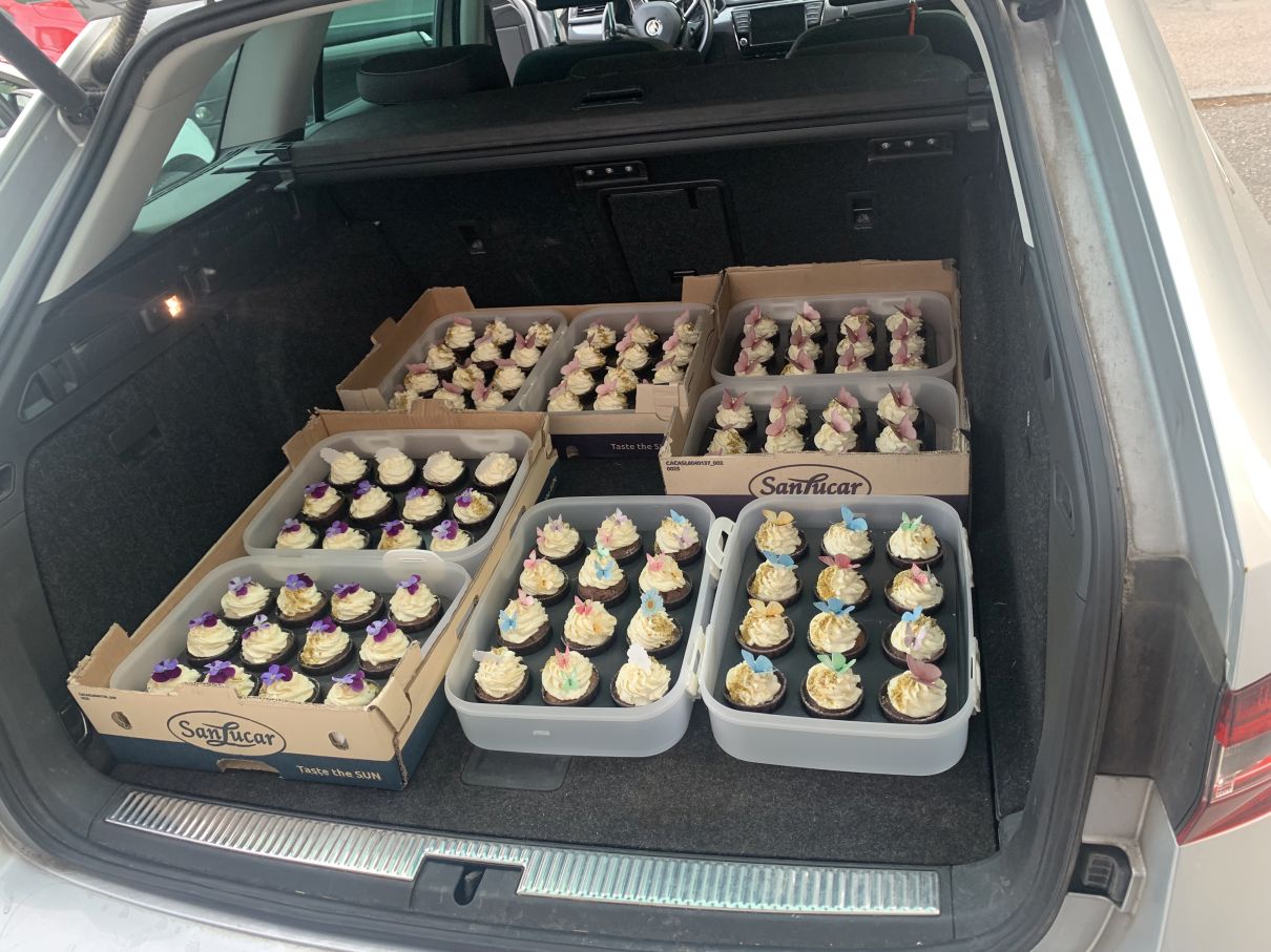Cupecake Lieferung Fischer